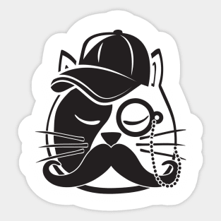 Cat Dad Sticker